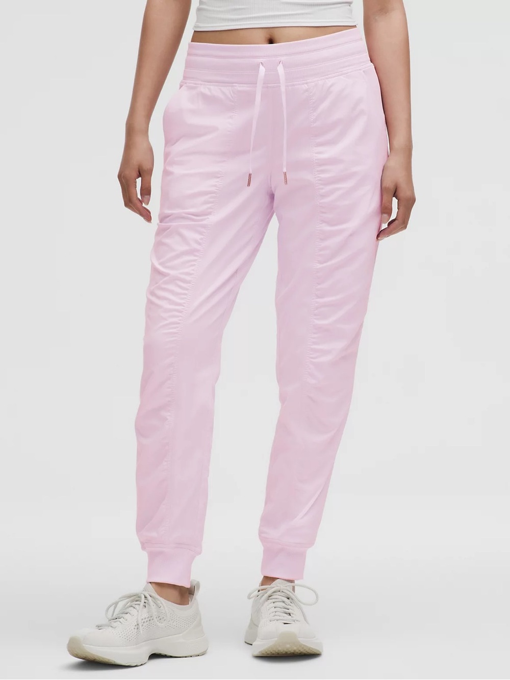 Women's Lululemon Dance Studio Mid Rise Pink Jogger Pants 4